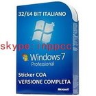 Windows 7 Professional Product Key COA Label Sticker License