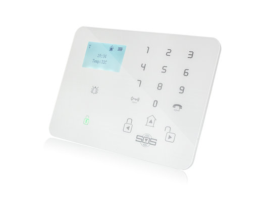 China GSM Wireless House Alarms With 7*24 Hours Safety Applications supplier