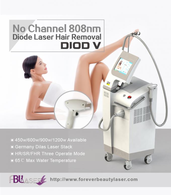Medical CE Approved Non-channel 808nm Diode Laser Hair Removal Hair Depilation Device