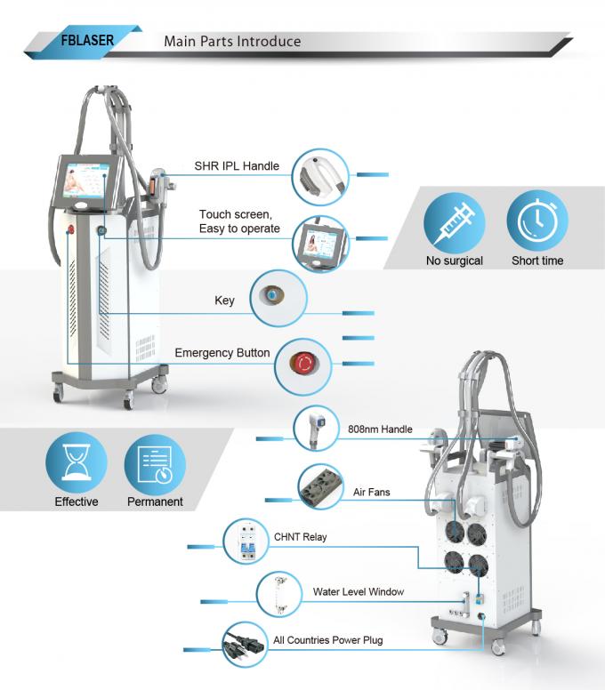 2019 New Technology 2 in 1 Beauty Device Yag Laser Tattoo Removal 808nm Diode Laser Hair Removal