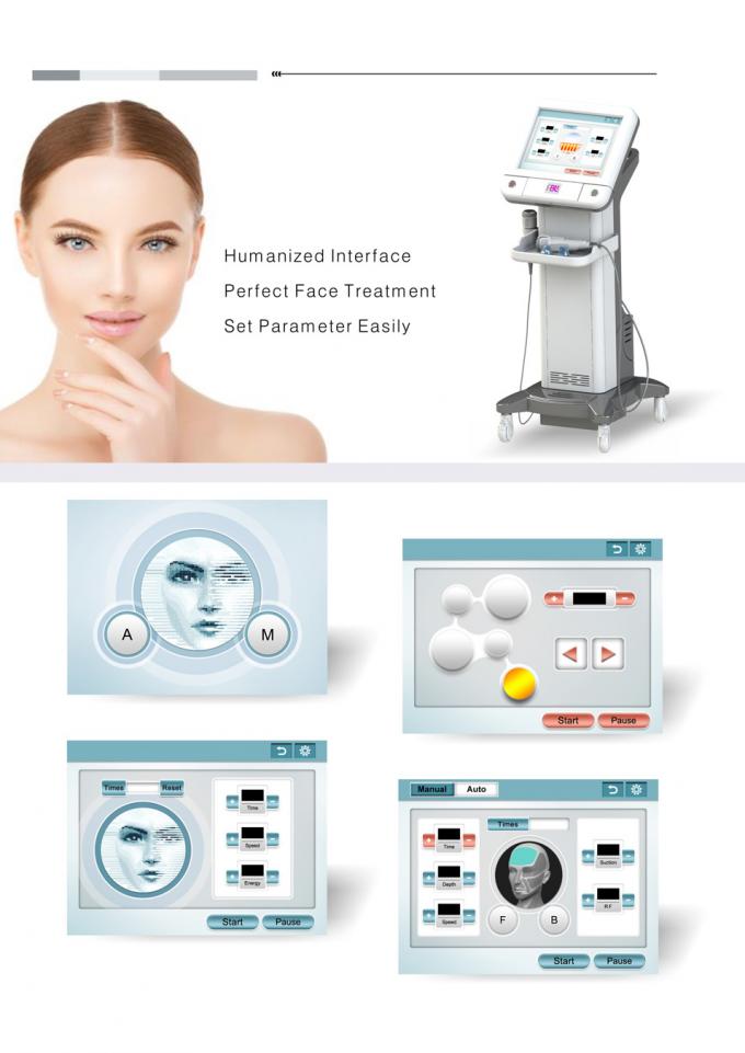 Big discount rf fractional microneedle skin tightening scar removal golden microneedle RF device