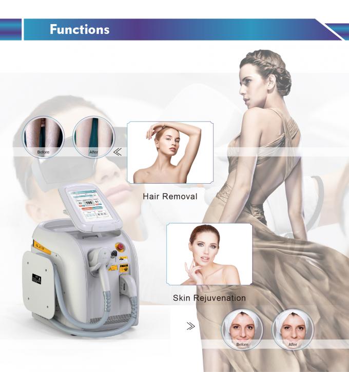 Treatment Tips Changeable 808nm Diode Laser Hair Epilation Device