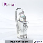 China lastest technology painless Ipl +808nm diode laser hair removal IPL SHR skin rejuvenation device distributor