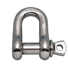 STAINLESS STEEL 316-NM CHAIN SHACKLE 1/2" OVERSIZE PIN
