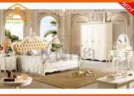 china furniture factory Supply comfortable soft antique silver Competitive Simple style queen bedroom furniture set bali