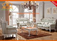 European style antique luxury Living room wooden sofa set designs