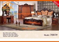 American style antique luxury cheap wholesale MDF bedroom furniture sets