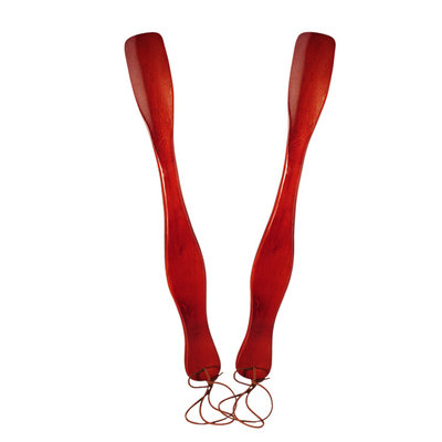 China Wholesale Custom Wooden long Shoe horn For Shoes supplier