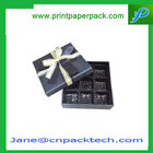 Custom Ribbon Gift Boxes Rigid Cardboard Boxes Chocolate Box Set-Up Boxes Paper Gift Box
