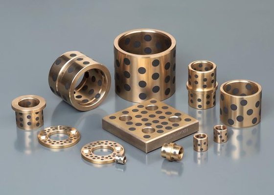 CHB-JDB Oilless Copper solid enchase self-lubricating bronze bearing