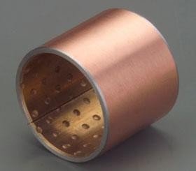 Oilless Bimetallic Self-Lubricating bronze slide Bearing