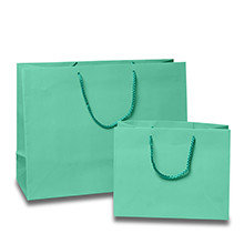 China Rectangle Shape UV Coating Small Jewellery Gift Bags Eco-Friendly supplier