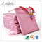 Lovely Pink Drawstring Jewelry Pouch Recyclable Material For Gift Storaging supplier
