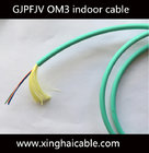 OM3  6 core indoor FTTH  PVC jacket communication fiber optic cable