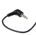 Stereo Audio Cable, 3.5mm Stereo Male Straight Plug to 3.5mm Stereo Male Right Angle Plug