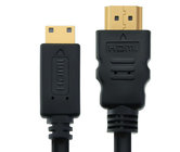 High speed HDMI Male to DP  Male 3D 1080p HD PVC jacket Round Cable - Gold flash for computer, Digital TV,DVD, devices