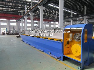 China 8 Drawing Drafts Wire Rod Drawing Machine , 8mm Copper Rod Drawing Machine supplier