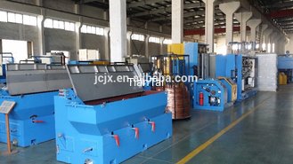 China 17 Dies Intermediate Copper Wire Drawing Machine with Annealer supplier