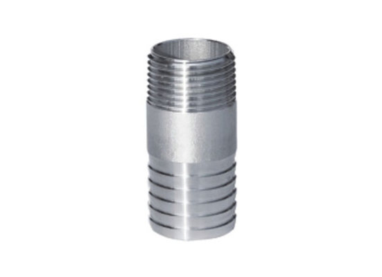 China THREADED HOSE NIPPLE Stainless Steel Hose Nipple Thread Fittings for sale supplier