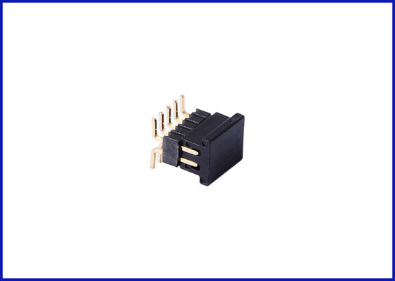 China Pitch1.27 mm 2*5P with cap header connector Black Brass material supplier