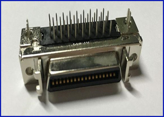 China 3M SCSI 36P Socket Connector metal hood Brass material waterproof supplier