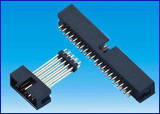 China 2.54mm Box Header Double Layer Double Row connector supplier