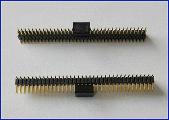 China Pitch 1.27mm 2*36P LCP Female socket header 3.0 Connector Black Gold-plated supplier