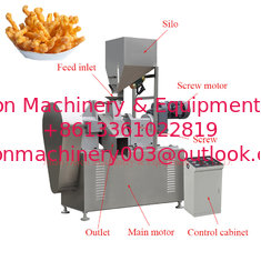 China Automatic Nik Naks Cheetos Kurkure Corn curls stick rotary head extruder machine production line supplier