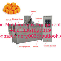 China Ring making equipment automatic puff snacks twin screw extruder machine production line supplier