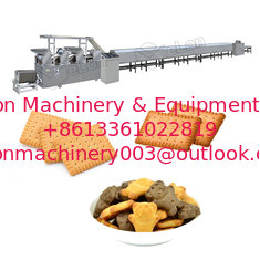 China Biscuit Usage and Electric Power Source full-Automatic Tunnel Baking Oven Machine Production Line supplier