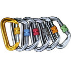 12KN Carabiner hooks with Screw Locking Aluminum 7075 for Hammocks and bag