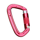 auto locking carabiner for Yoga and hammock hooks 7075 25KN