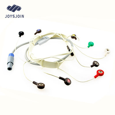 China GEDynamic holter 10-lead snap wires ,AHA TPU material patient cable for ecg machine supplier