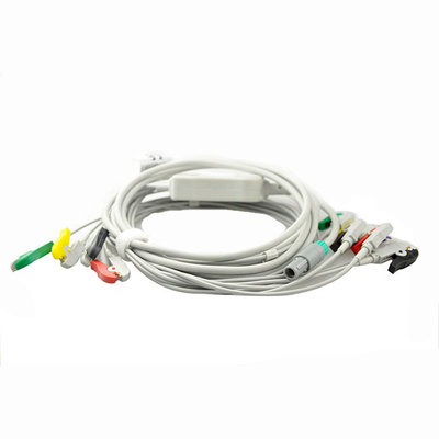 China Creative PC9000S/UP6000 5-lead ECG  cable with leadwires supplier