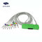 Nihon Kohden ekg with 10 lead cable with leadwires banana 4.0/din 3.0, 2.8m supplier
