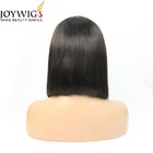 Raw virgin unprocessed human hair 100% human hair virgin peruvian hair bob lace front wig