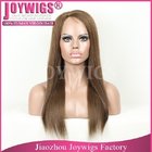 AAAAA grade glueless full lace wig with 4x4inch silk top, blonde silk top full lace wig