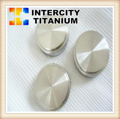 99.7% 99.995% High Purity Titanium Round sputtering target