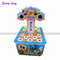 Family Entertainment Center Two Player Whack a Mole Hammer Game Machine For Kids supplier