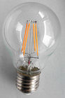 LED Filament 4w A60 420 Lumen Retro Glass 2 years Epistar Chips Transparent Glass Bulb Hign quality EU Model Ra 80