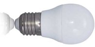 LED Bulb  G45 5.5w Plastic Cover Aluminum Bulb E14/27 Energy Saving Lamp 2 Years Warranty House Office Used Indoor Light