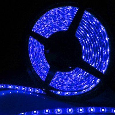 China 12V 60W Flexible Ribbon Lighting Strip Blue LED Strip Light supplier