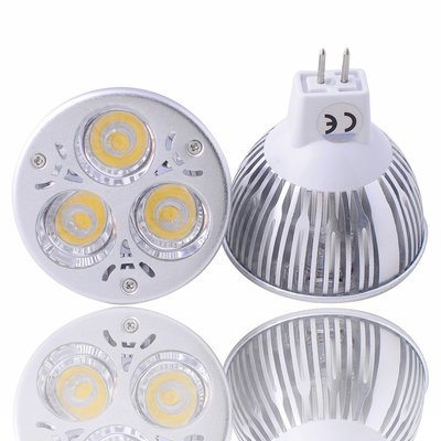 China Dimmable DC12V 6W super bright MR16 Gu5.3 LED Bulbs Spotlight supplier