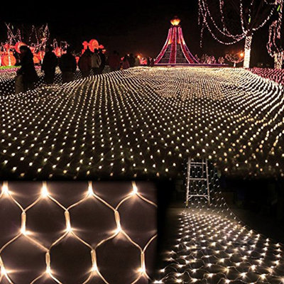 China 3m*2m 200 LED Net Mesh Fairy String Light Christmas Wedding Party Fairy String Light supplier