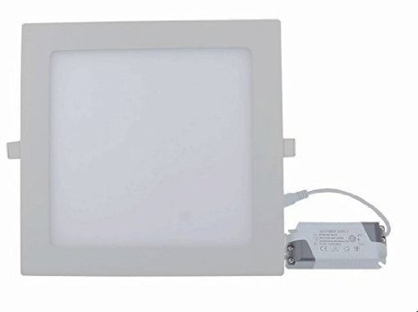 China Ultra Slim AC85-265V 18W Square Recessed Ceiling LED Panel Light supplier