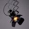 Loft RH Rural Industrial Lift Clothing Personality Retro led Track Light with E27 Bulb supplier