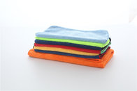 microfiber microfibre car cleaning detailing towels/cloth with red edge