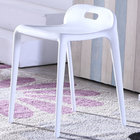 pp low back stackable chair plastic