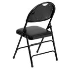 PVC or Fabric Metal Folding Chair with Easy-Carry Handle