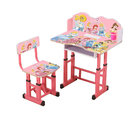 India Cheap height adjustable Colorful Cartoon Picture kids study desk